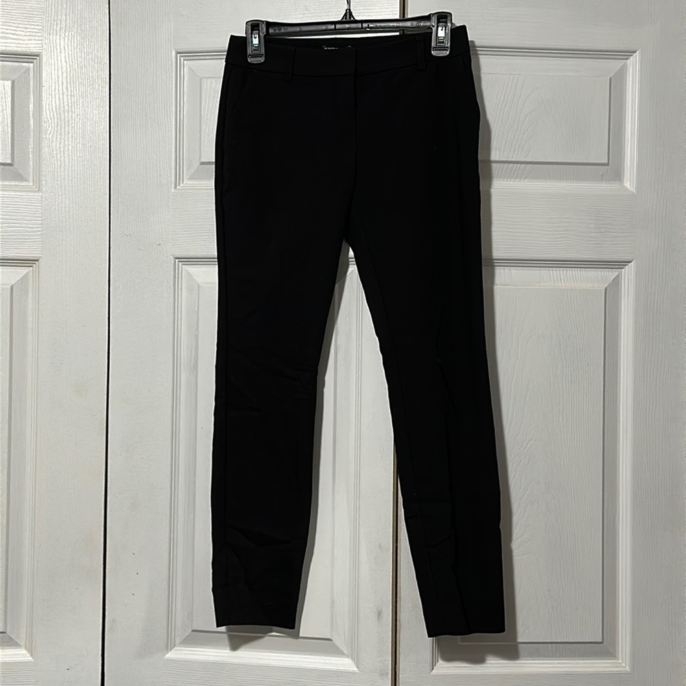 Women's Black Express Columnist Formal Dress Pants